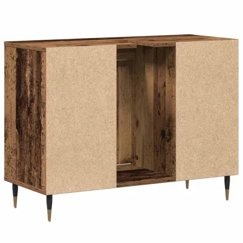 Kupaonski ormar Staro drvo 80 x 33 x 60 cm Konstruirano drvo - Staro drvo Cijena
