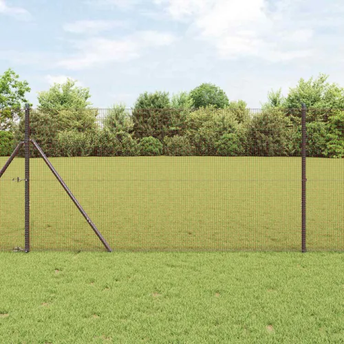 Zavarena žičana ograda 1000 x 150 cm Crvena - Crvena 16 x 16 mm 10 x 1,5 m Cijena