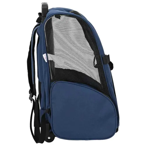 Kolica za kućne ljubimce 3-u-1 Dizajn Plava 48x32x(57-106) cm Oxford tkanina - Plava 48 x 32 x 57 cm Cijena