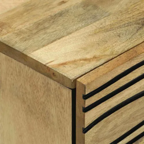 Noćni ormar Prirodna 50 x 33 x 60 cm Konstruirano drvo - Prirodna Cijena