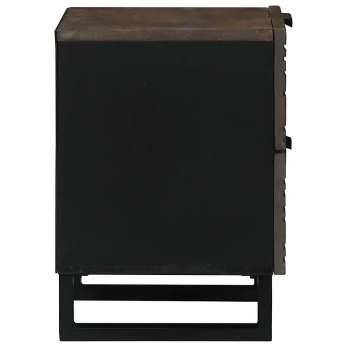 Noćni ormar 2 kom. Orah 40 x 33 x 46 cm Konstruirano drvo - Orah 2 Cijena