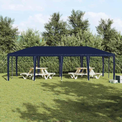 Šator za svadbe - šator za zabave Plava 800 x 400 x 266 cm Polietilen i čelik - Plava 4 x 8 m Cijena