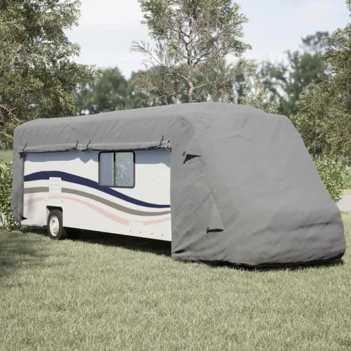 Navlake za kamper sive 870x235x275 cm netkana tkanina - 870 x 235 x 275 cm Cijena