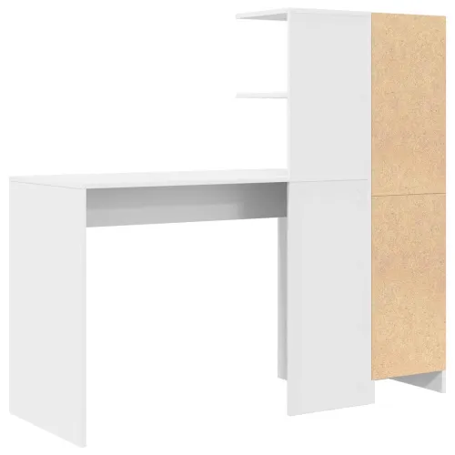 Stol Bijelo 133.5 x 50 x 124 cm 2 kom. - Bijelo Cijena