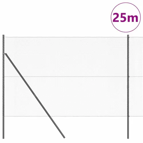Sukladni osnovni dodatak za hexagonalnu ogradu 25 x 1,6 m Siva - 25 x 1,6 m (mreža 13 mm) Siva Cijena