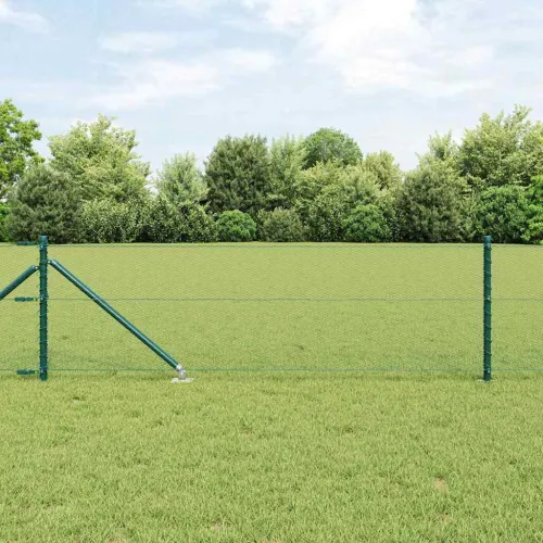 Heksagonalna ograda s stubom 10 x 0,6 m Čelik premazan PVC-om - 10 x 0,6 m (mreža 13 mm) Zelena Cijena