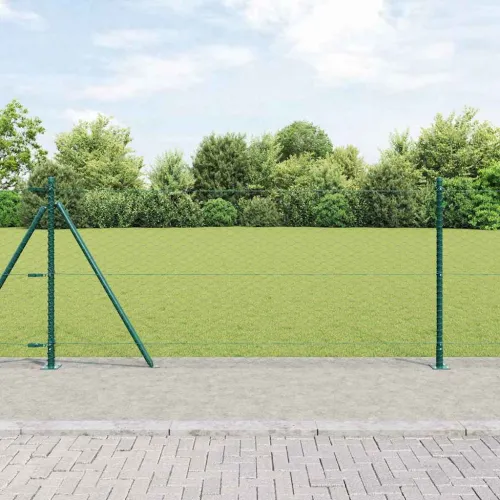Heksagonalna ograda s betonskom osnovom 10 x 0,8 m Zelena Mreža - 10 x 0,8 m (36 mm mreža) Zelena Cijena