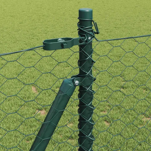 Heksagonalna ograda s betonskom osnovom 10 x 0,8 m Zelena Mreža - 10 x 0,8 m (36 mm mreža) Zelena Cijena