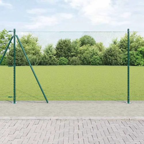 Heksagonalna ograda s betonskom osnovom 10 x 1,6 m Zelena Mreža - 10 x 1,6 m (25 mm mreža) Zelena Cijena