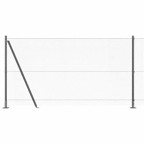 Heksagonalna ograda s betonskom osnovom 50 x 1,2 m Siva Mreža - 50 x 1,2 m (mreža 13 mm) Siva Cijena