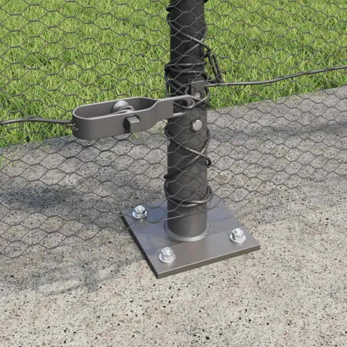 Heksagonalna ograda s betonskom osnovom 50 x 1,5 m Siva Mreža - 50 x 1,5 m (mreža 13 mm) Siva Cijena