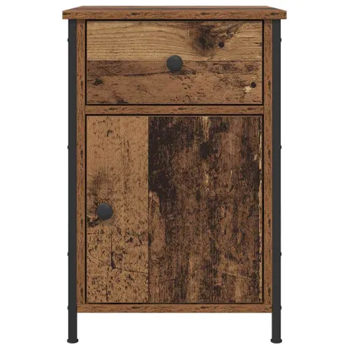 Noćni ormar 2 kom. Staro drvo 40 x 42 x 60 cm Konstruirano drvo - Staro drvo 2 Cijena