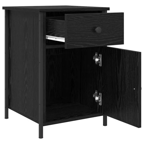 Noćni ormar Crni hrast 40 x 42 x 60 cm Konstruirano drvo - Crni hrast 1 Cijena