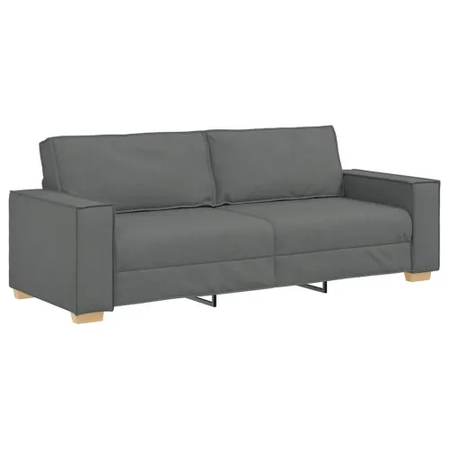 Trosjed, tamno siva, 220x78x84 cm, tkanina - Tamno siva 1 220 cm Tamno siva Cijena