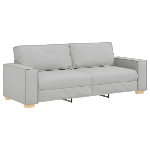 Trosjed/Kauč/Samostojeća Sofa Oblačno Siva 220x78x84 cm Tkanina - Oblačnosiva 1 220 cm Oblačnosiva Cijena