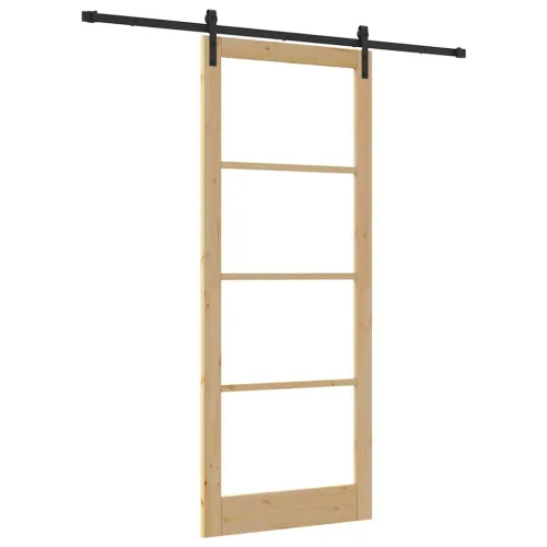 Klizna vrata Ostalo ORKDAL Smeđa 93 x 232 cm - Prirodna i crno 93 x 232 cm 213,5 cm Cijena