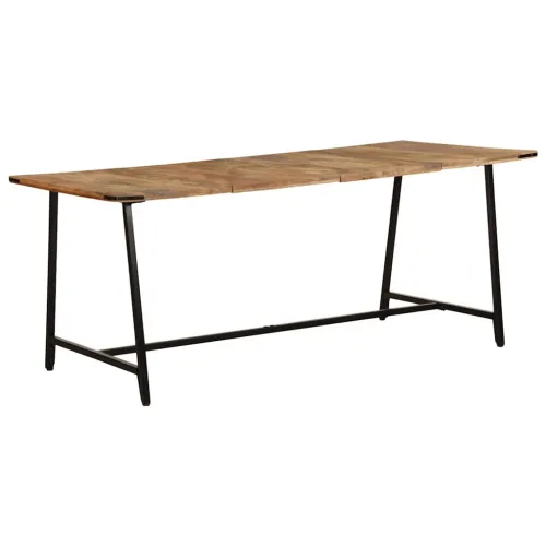 Blagovaonski stol 180x90x75 cm od masivnog drva manga - 180 x 90 x 75 cm 1 180 x 90 x 75 cm Cijena