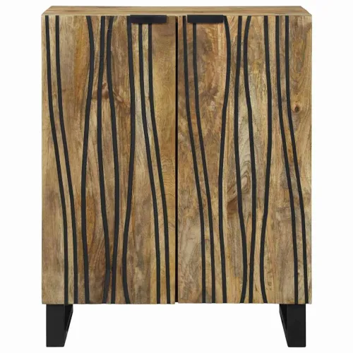 Kreveta Prirodna 60 x 33,5 x 75 cm Čvrsto drvo manga - Prirodna Cijena