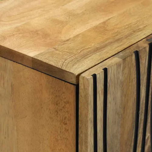 Kreveta Prirodna 60 x 33,5 x 75 cm Čvrsto drvo manga - Prirodna Cijena