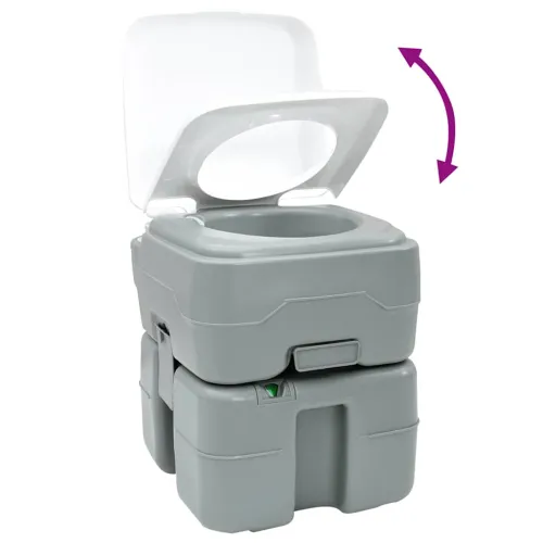 Kamperski WC Siva 41,5 x 36,5 x 42 cm Polietilen Visoke Gustoće Cijena