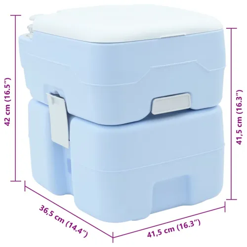Kamperski WC Plava 41,5 x 36,5 x 42 cm - Svijetlo plava Cijena