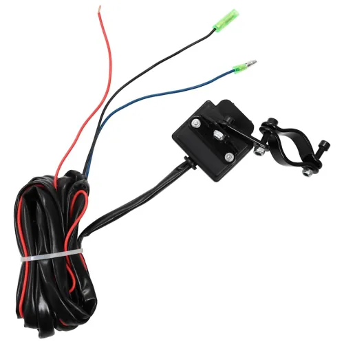 12V Električno vitlo 1360 kg s pločom za montažu i bežičnim daljinskim upravljačem - sa žičanim i bežičnim daljinskim upravljače Cijena