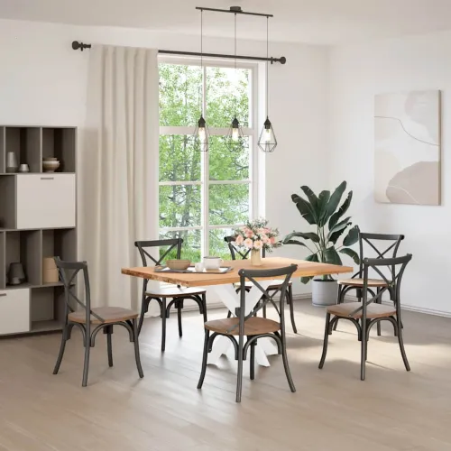 Noge blagovaonskog stola u obliku pauka bijele 85x85x(72-73) cm čelik - Bijela 85 x 85 x (72-73) cm 1 1 Cijena