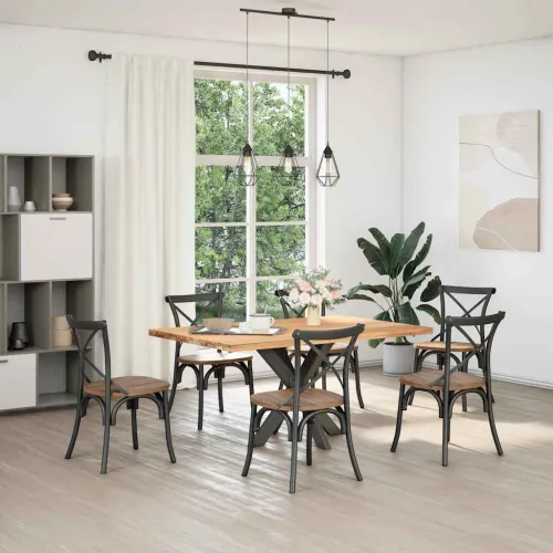 Noge blagovaonskog stola u obliku pauka antracit 85x85x(72-73) cm čelik - Antracit 85 x 85 x (72-73) cm 1 1 Cijena