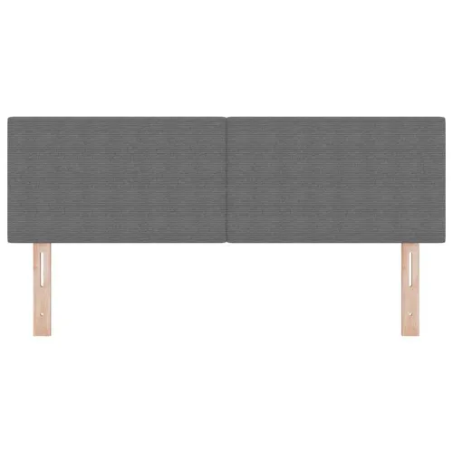 LED glava kreveta Svijetlo siva 160 cm Kordura tekstil - Svjetlosiva 160 cm Nizak uzglavlju Cijena
