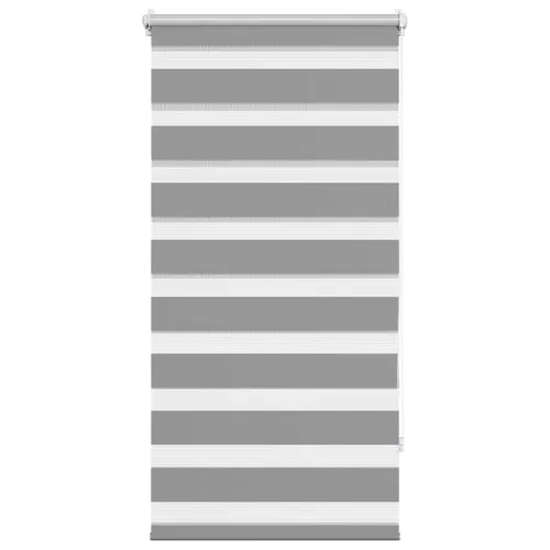 Zebra zavjesa 60,9 x 120 cm Širina tkanine 56,7 cm siva - Siva 60 x 120 cm Cijena