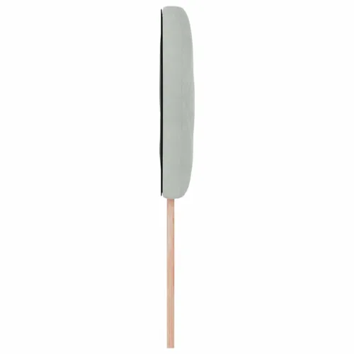 LED glava kreveta Svijetlo siva 100 cm Baršun - Svjetlosiva 100 cm Nizak uzglavlju Cijena