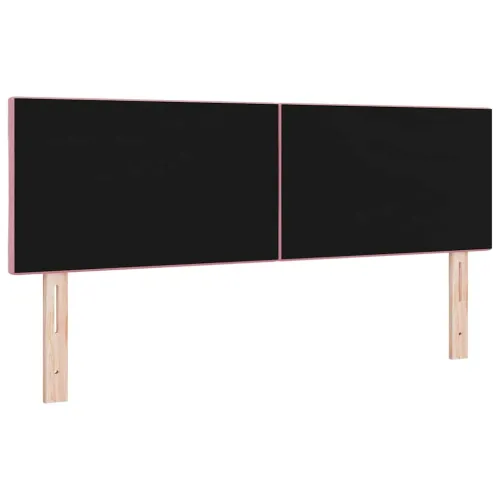 LED glava kreveta Ružičasta 160 cm Baršun - Ružičasta 160 cm Nizak uzglavlju Cijena