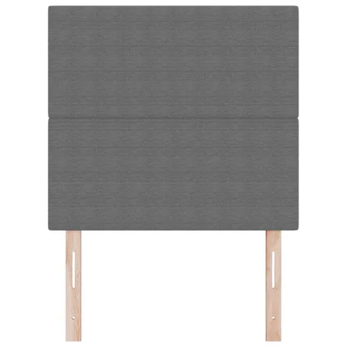 LED glava kreveta Svijetlo siva 80 cm Kordura tekstil - Svjetlosiva 80 cm Visoki uzglavlje Cijena