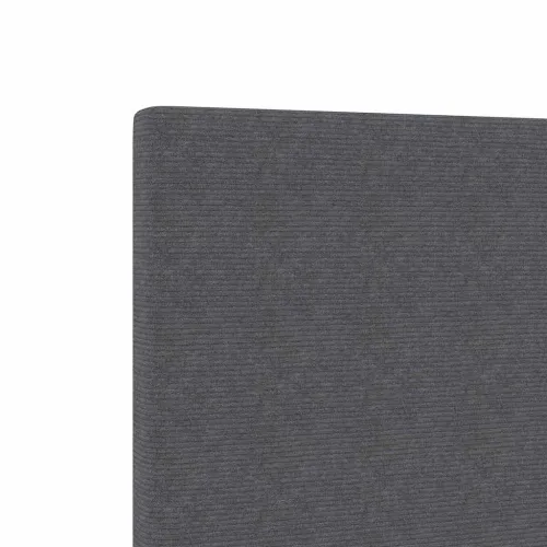 LED glava kreveta Tamno siva 144 cm Kordura tekstil - Tamno siva 140 cm Visoki uzglavlje Cijena