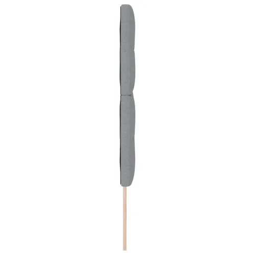 LED glava kreveta s LED trakama Svijetlo siva 160 cm tkanina - Svjetlosiva 160 cm Visoki uzglavlje Cijena