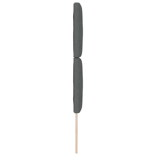LED glava kreveta Sivi tkanina - Tamno siva 80 cm Visoki uzglavlje Cijena