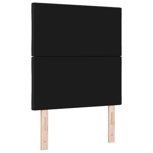 LED glava kreveta Crna tkanina - Crna 80 cm Visoki uzglavlje Cijena