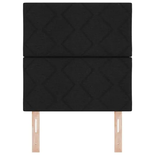 LED glava kreveta Crna tkanina - Crna 80 cm Visoki uzglavlje Cijena