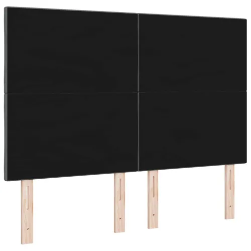 LED glava kreveta Sivi tkanina - Tamno siva 160 cm Visoki uzglavlje Cijena