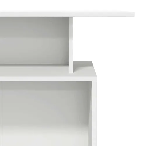 Recepcijski stol Bijeli 100x40x104 cm Inženirsko drvo - Bijela Bijela Cijena