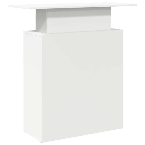 Recepcijski stol Bijeli 100x40x104 cm Inženirsko drvo - Bijela Bijela Cijena