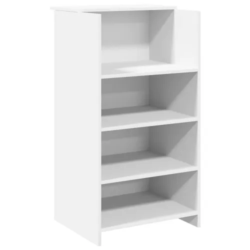 Recepcijski stol Bijeli 55x50x103,5 cm Inženirsko drvo - Bijela 55 x 50 x 103.5 cm Bijela 55 x 50 x 103.5 cm Cijena