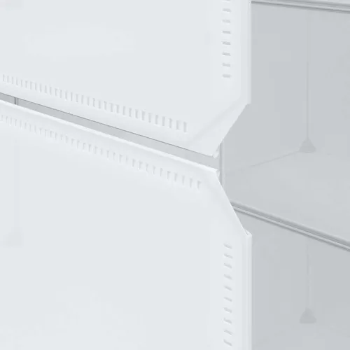 Modularni ormarić s 9 odjeljaka 109x36,5x143 cm bijeli  - Bijela 1 1 9 odjeljka Cijena