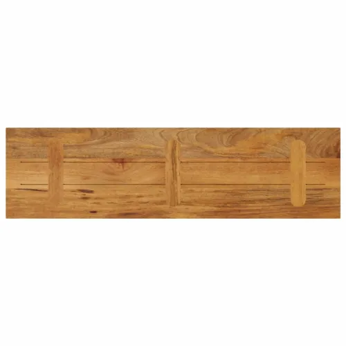 Stolna ploča 100x40x2,5 cm pravokutna od masivnog drva manga - Drvo manga (završna obrada od hrastovine) 100 x 40 cm 25 mm Cijena