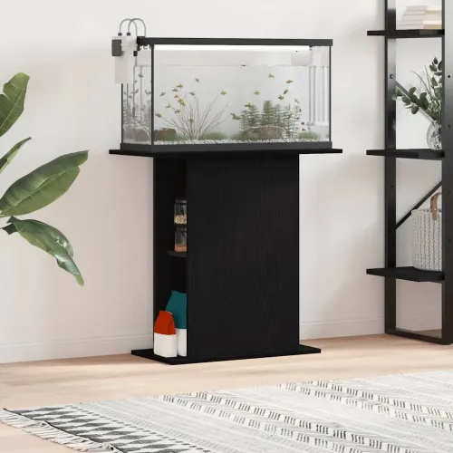 Stalak za akvarij crni hrast 75x36x72,5 cm Konstruirano drvo - Crni hrast 75 x 36 x 72.5 cm Crni hrast 75 x 36 x 72.5 cm Cijena