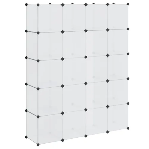 Modularni ormarić s 14 pretinaca bijeli 37 x 146 x 180,5 cm - Bijela 1 1 14 odjeljka Cijena