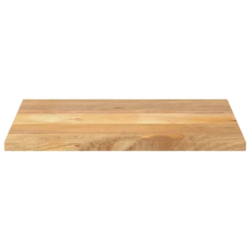 Stolna ploča 90x70x3,8 cm pravokutna od masivnog drva manga - Drvo manga (prirodno) 90 x 70 cm 38 mm Cijena