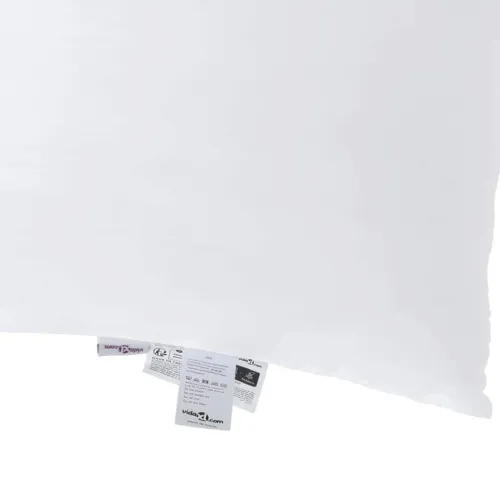 Jastuk 2 kom. 80 x 80 x 20 cm Poliester Bijelo - 80 x 80 cm 2 Cijena
