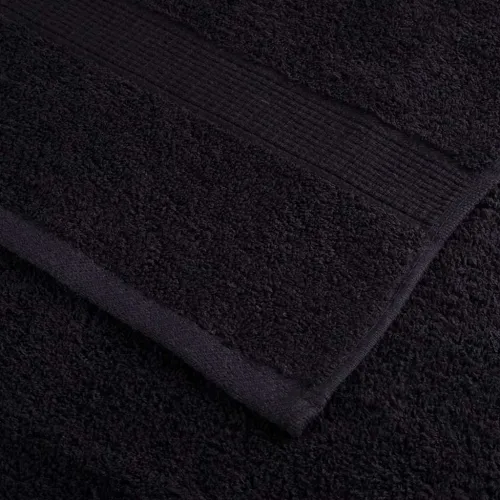 Ručnik za Goste SOLUND 10 kom. Crna 15 x 21 cm 550 gsm - Crna 15 x 21 cm 10 Cijena