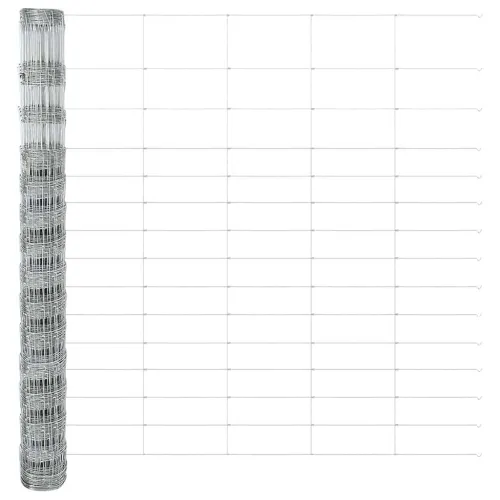 Zavareno žičano ograđivanje s bodljama 25 x 1,6 m Srebrna Mreža - 25 x 1,6 m 30 cm (15 žica) Vijak sidro fiksacija Cijena